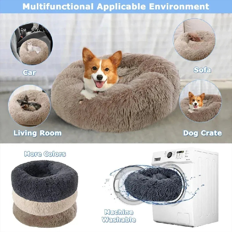Lit Donut Apaisant pour Chien