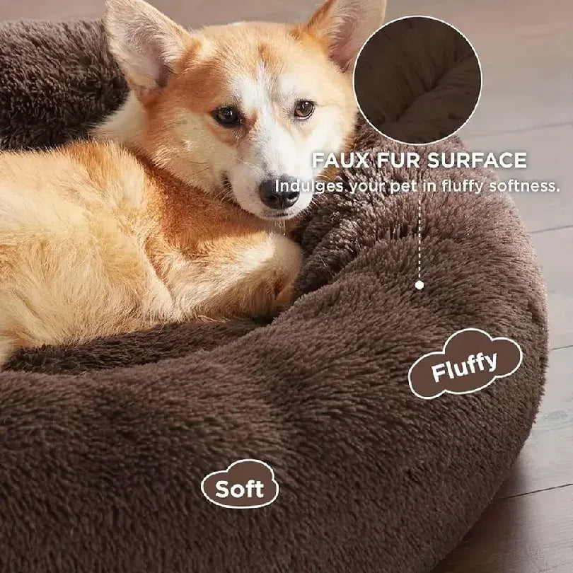Lit Donut Apaisant pour Chien